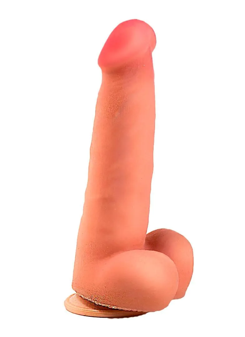 фаллоимитатор на присоске lovetoy неоскин, телесный в Москве