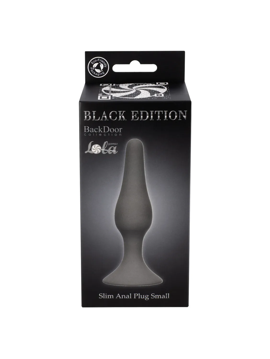 анальная пробка slim anal plug small grey 4207-03lola в Москве