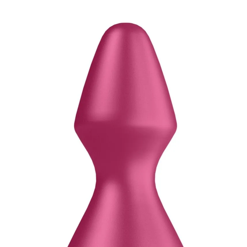 пробка анальная с вибрацией satisfyer lolli plug 1, красная в Москве