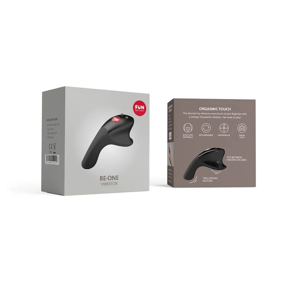 минивибратор на палец be-one черный в Москве