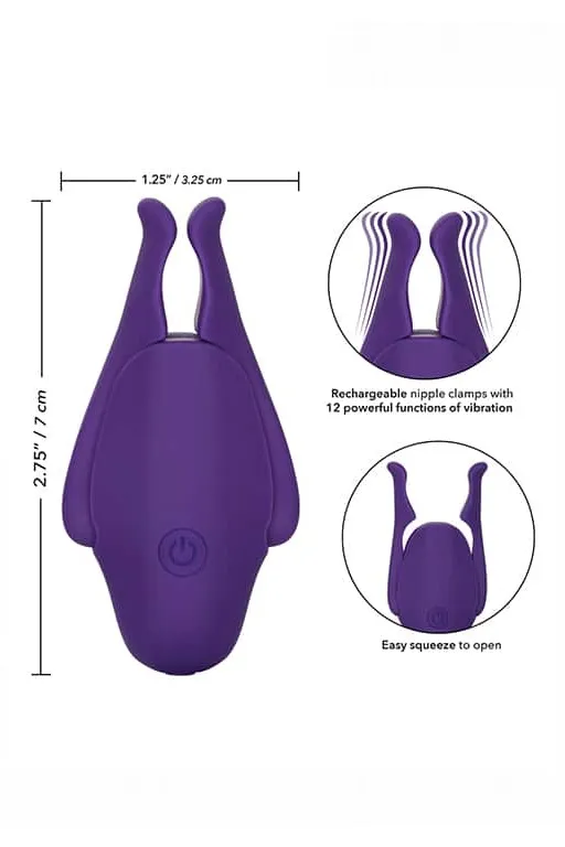 перезаряжаемые зажимы для сосков nipple play rechargeable nipplettes в Москве