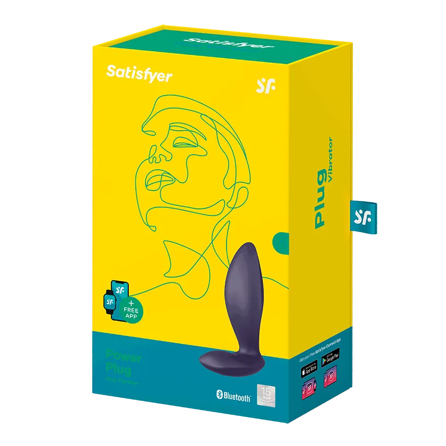 анальная пробка с вибрацией power plug violet 003306sa в Москве