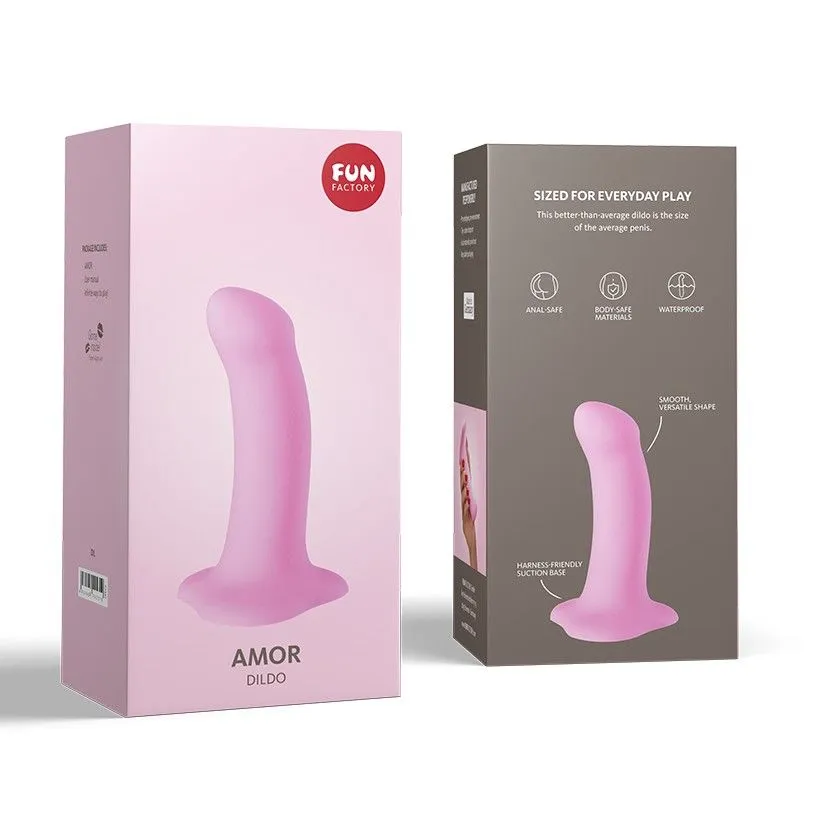 фаллоимитатор fun factory amor, розовый в Москве