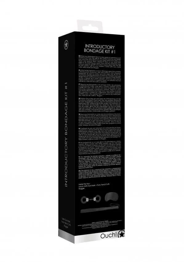 набор для связывания introductory bondage kit #1shots media, черный в Москве