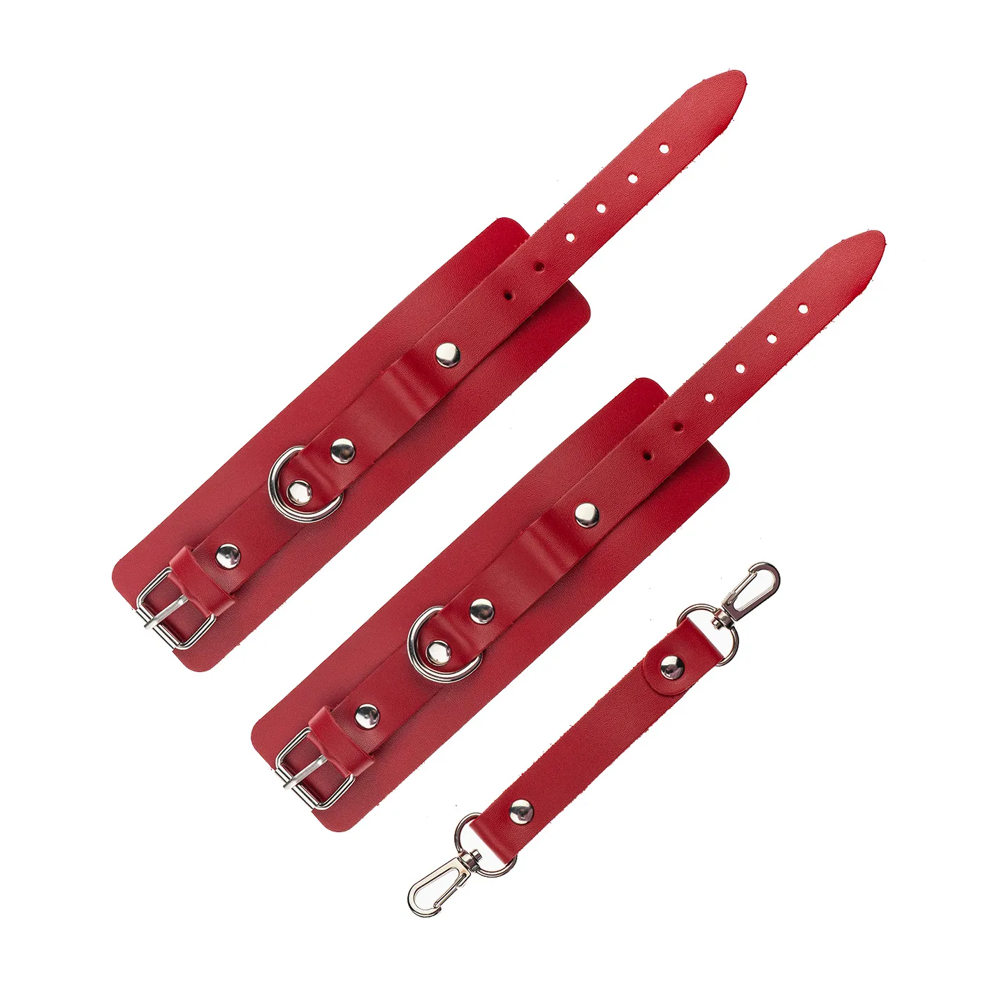 наручники широкие wildcat, красные в Москве