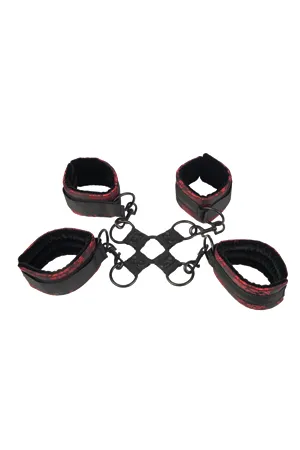 крестообразные наручники (оковы, фиксаторы) для рук и ног scandal hog tie в Москве