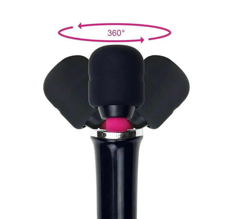 массажер lovetoy training master ultra powerful rechargeable body wand, черный в Москве