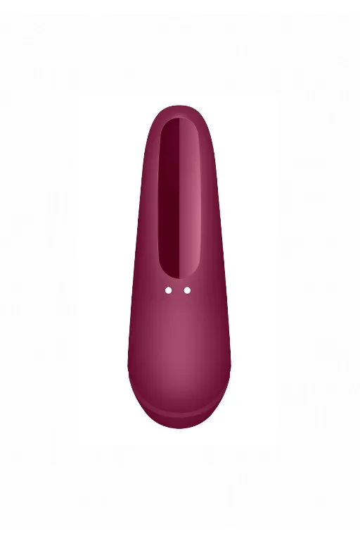 вакуумно-волновой стимулятор satisfyer curvy 1+ с возможностью управления через приложение - красный в Москве