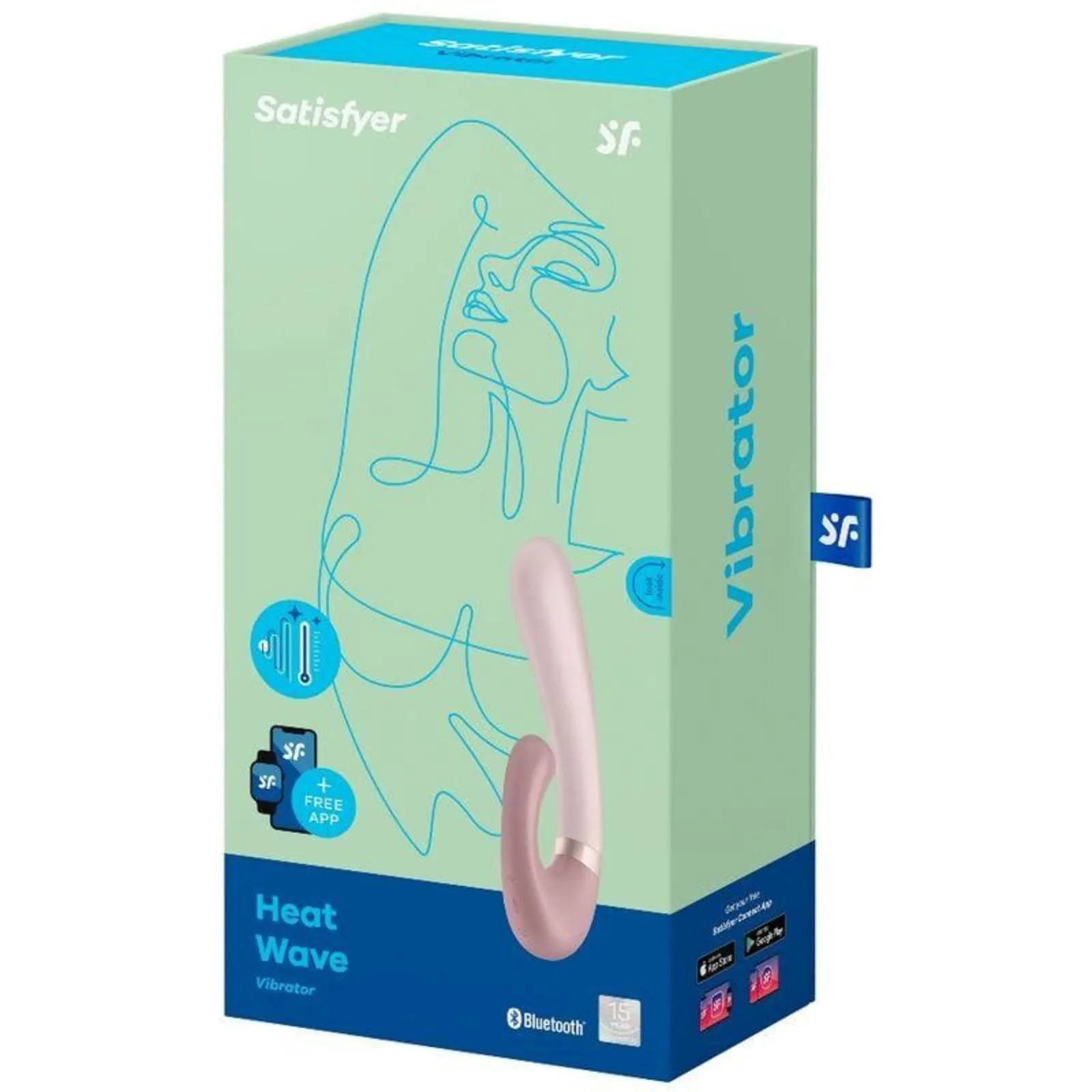 вибратор satisfyer heat wave connect app mauve 002545sa в Москве