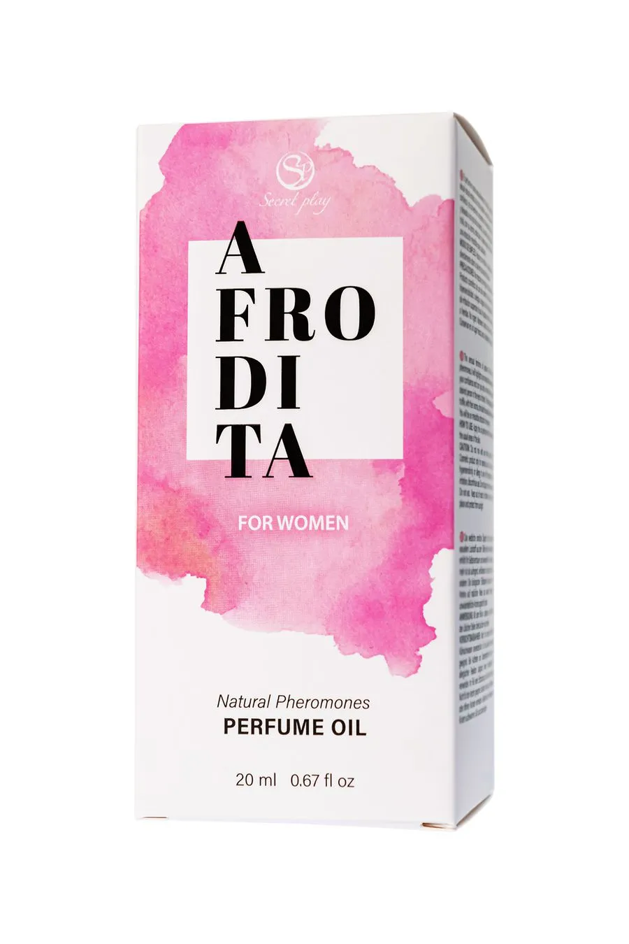 парфюмированное масло secret play afrodita для женщин, с феромонами, 20 мл в Москве