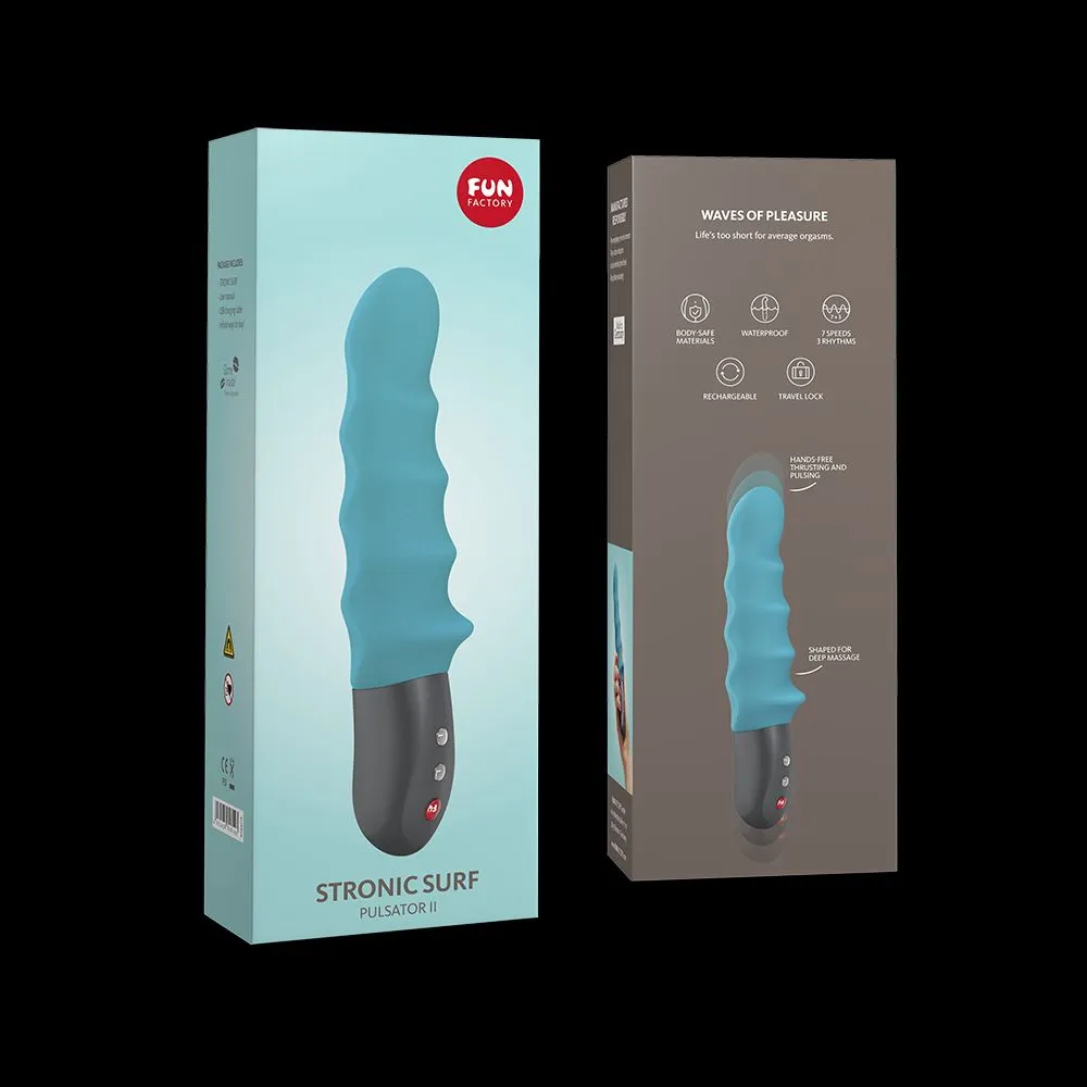 пульсатор fun factory stronic surf, бирюзовый в Москве