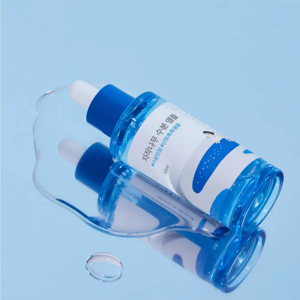round lab birch juice moisturizing ampoule, липосомальная ампула для интенсивного увлажнения 50 мл в Москве