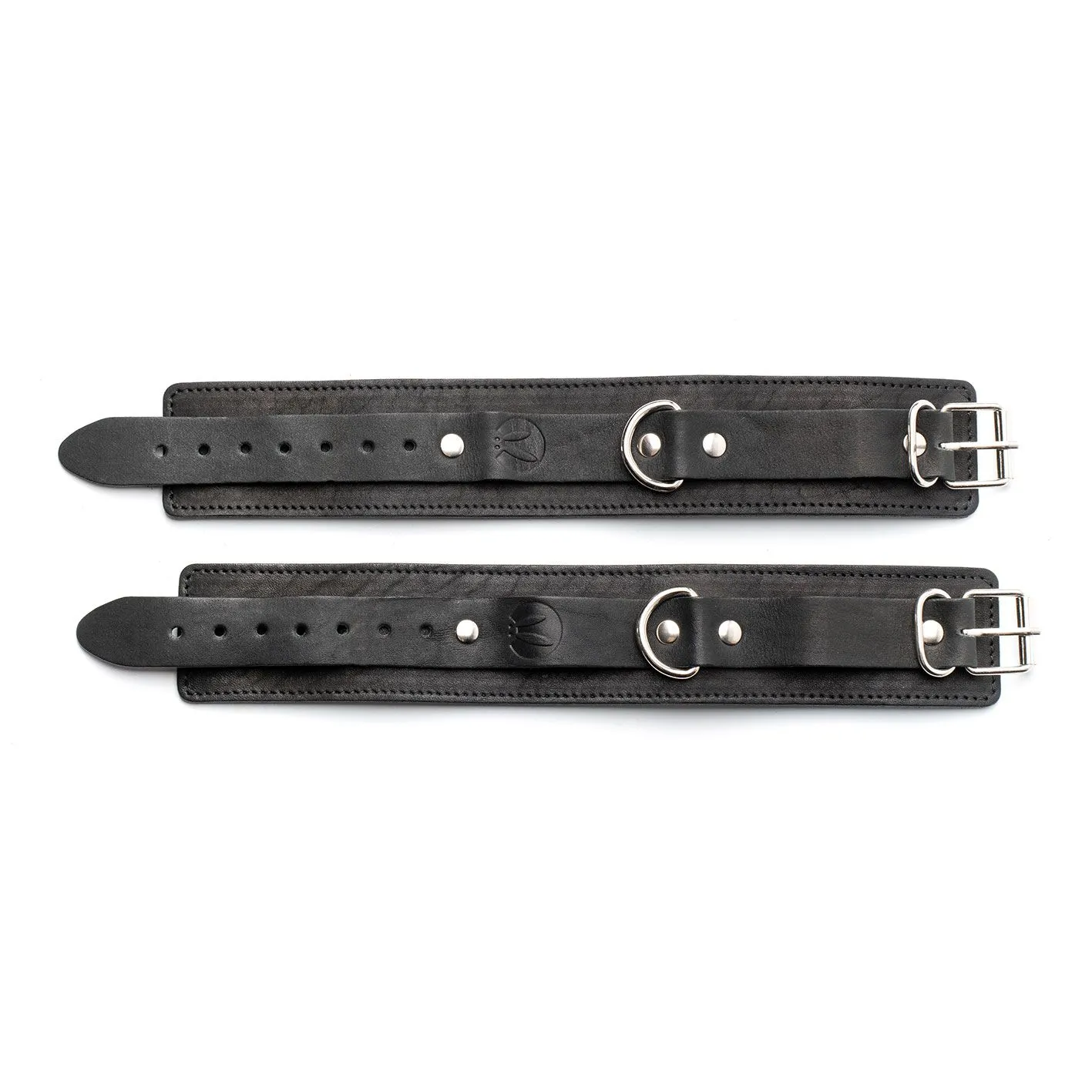 поножи декоративные узкие pinkrabbit с логотипом, черные в Москве