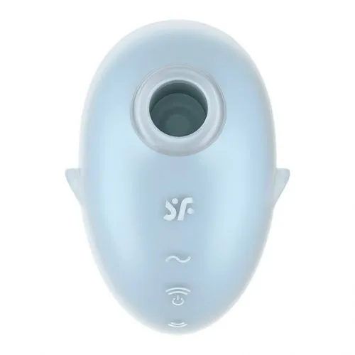 вакуумный массажер satisfyer cutie ghost light blue 067759sa в Москве