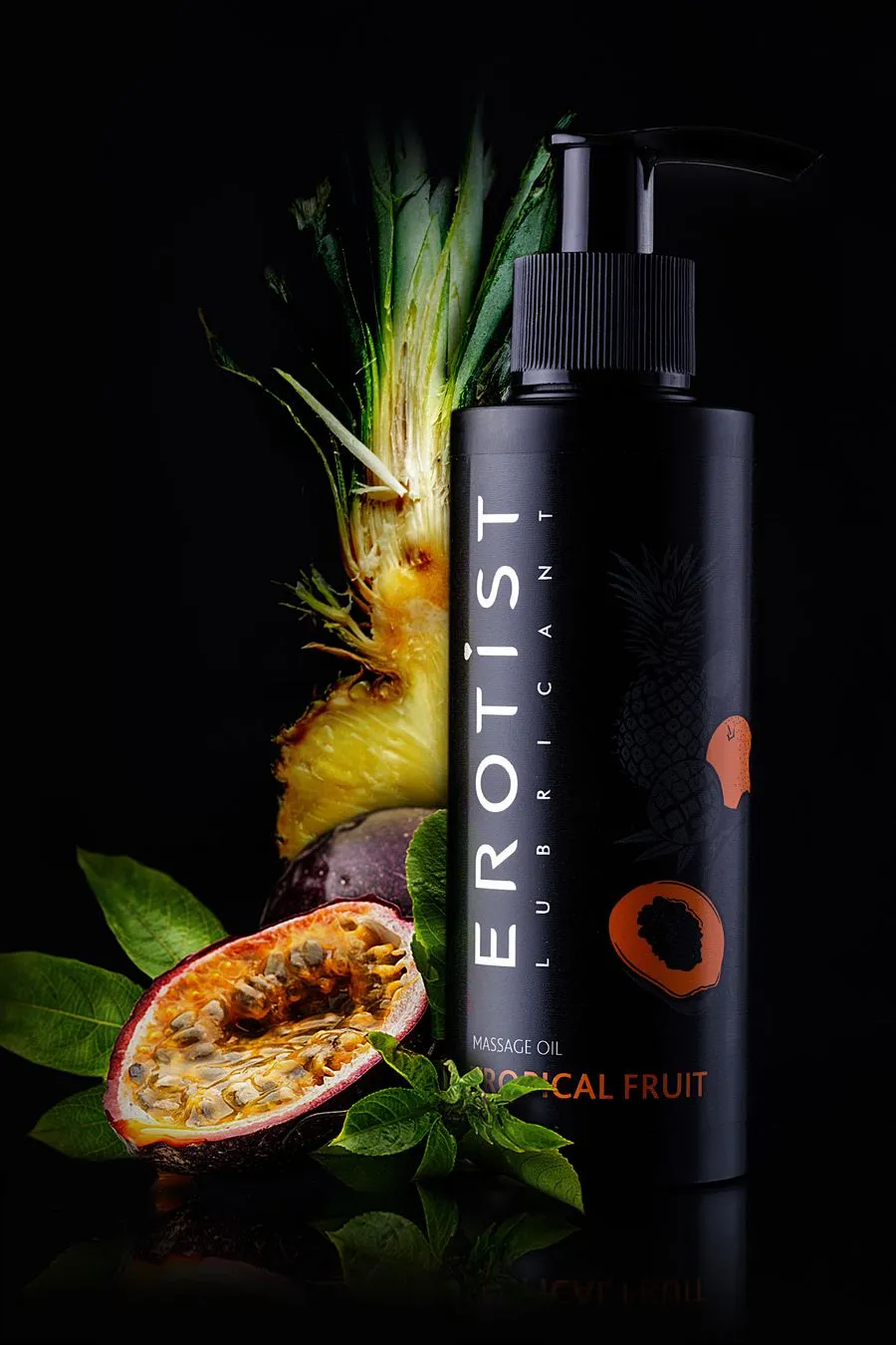 массажное масло erotist tropical fruit, съедобное, тропические фрукты, 150 мл в Москве