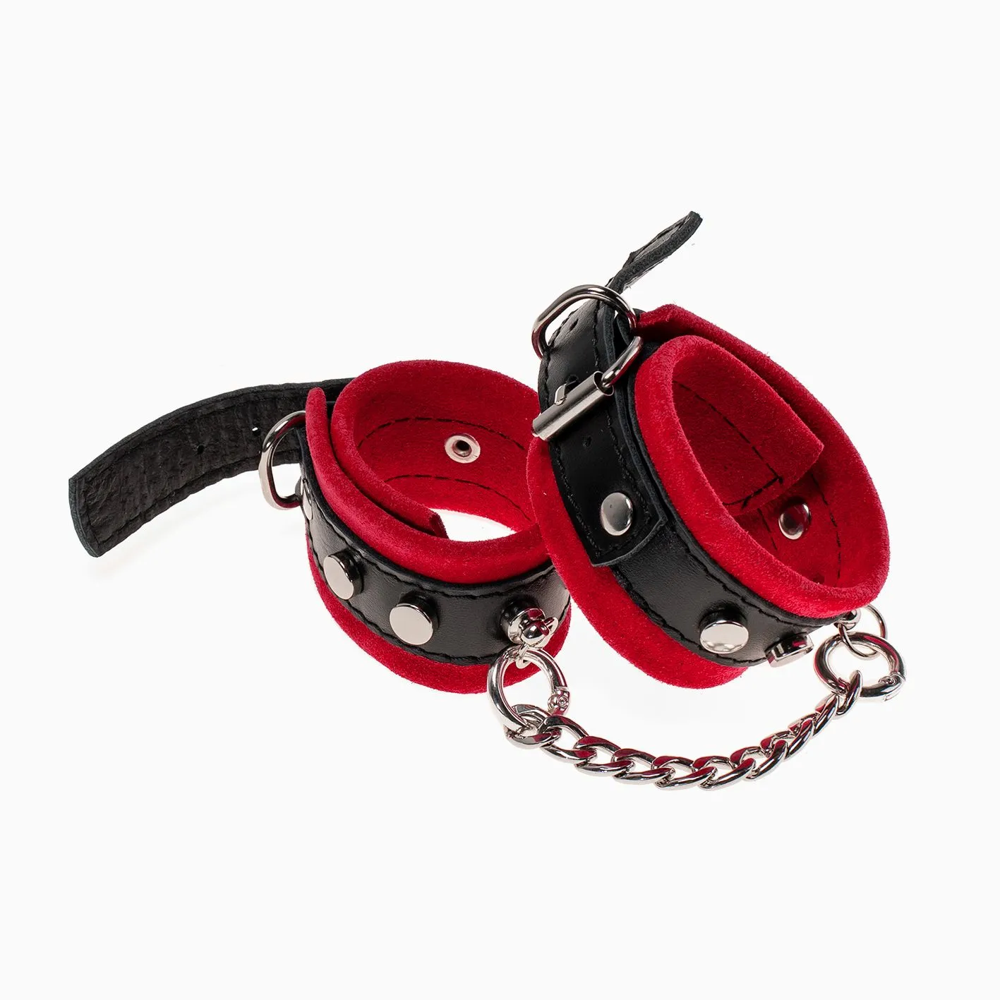 наручники замша красные в Москве