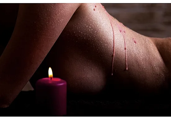 восковая bdsm-свеча  wax play с ароматом розы в Москве