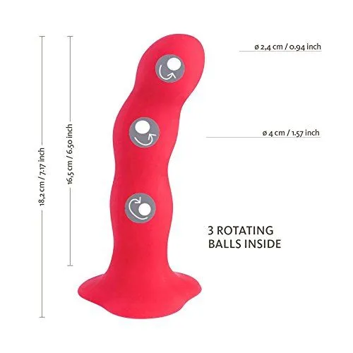 фаллоимитатор fun factory bouncer, красный в Москве