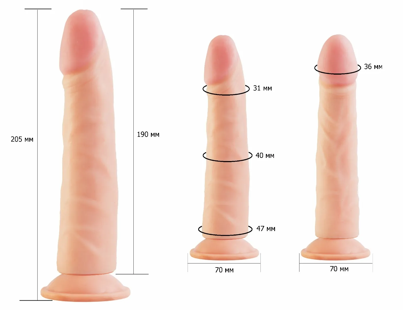 фаллоимитатор human style 618406ru в Москве