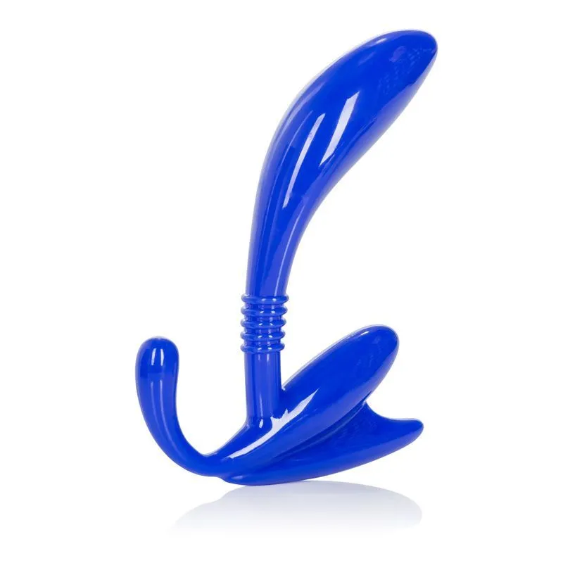 стимулятор простаты california exotic novelties curved prostate probe, синий в Москве