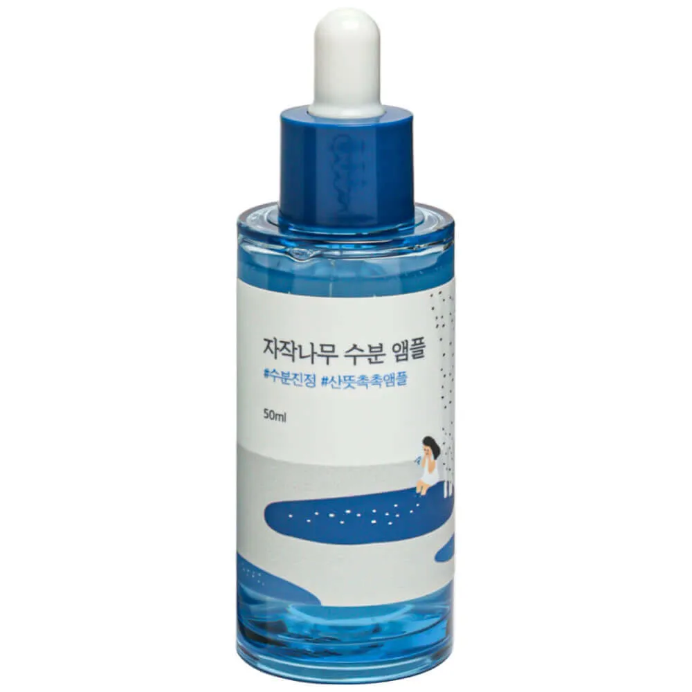 round lab birch juice moisturizing ampoule, липосомальная ампула для интенсивного увлажнения 50 мл в Москве