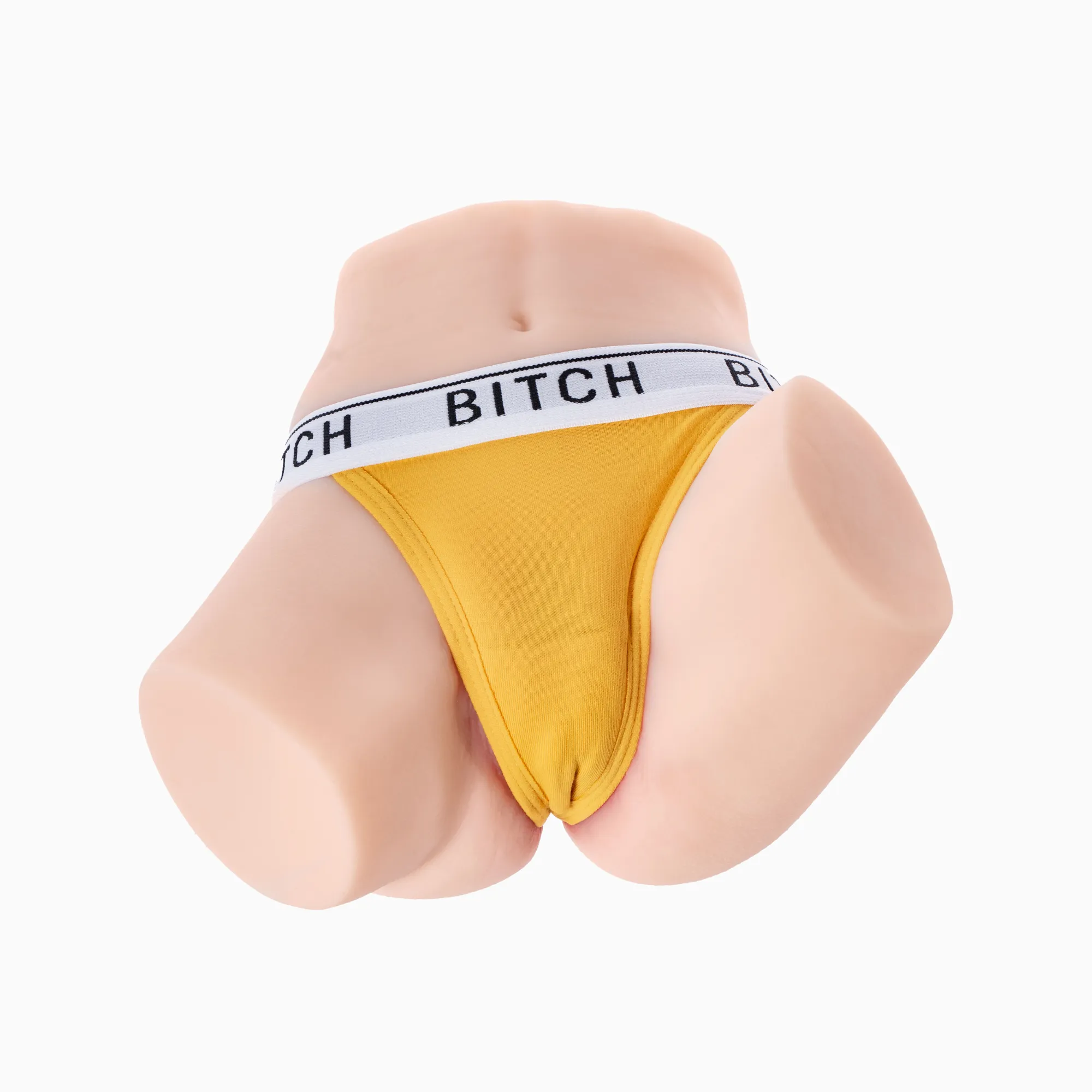 Мастурбатор Streetgirl от Lovetoy с вагиной и анусом, полутело с вибрацией, телесный 