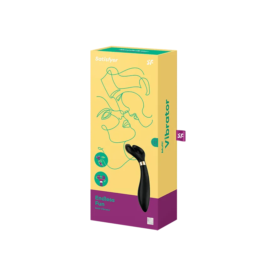 cтимулятор satisfyer endless fun, черный в Москве