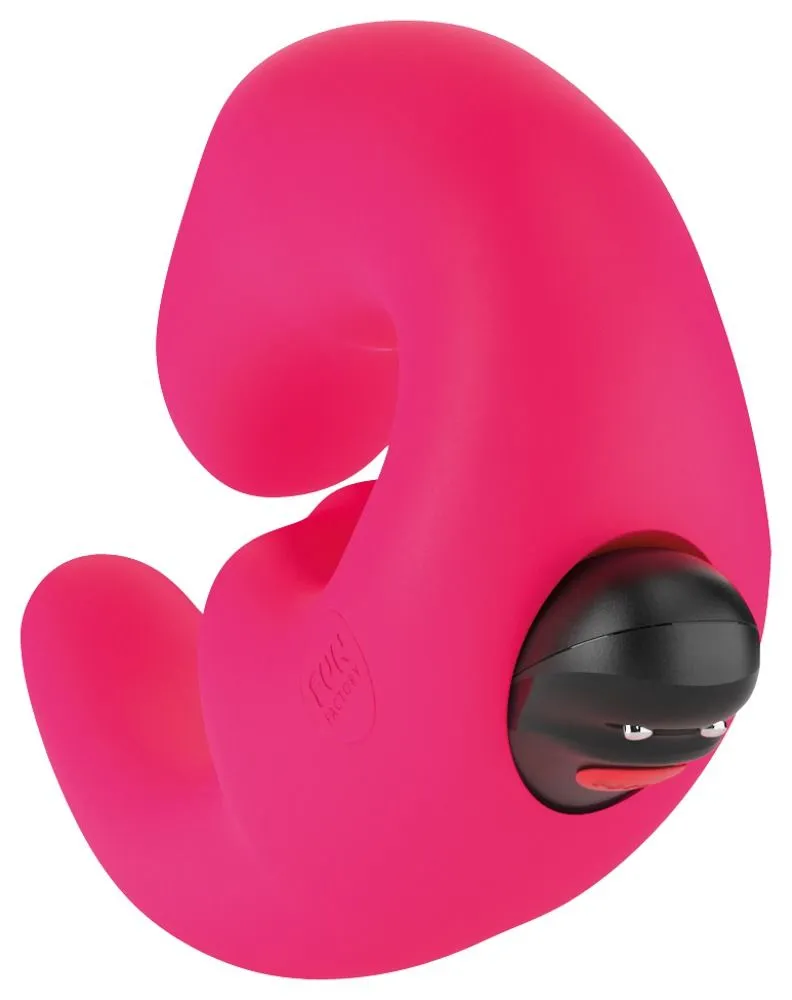 страпон с вибрацией fun factory sharevibe, розовый в Москве