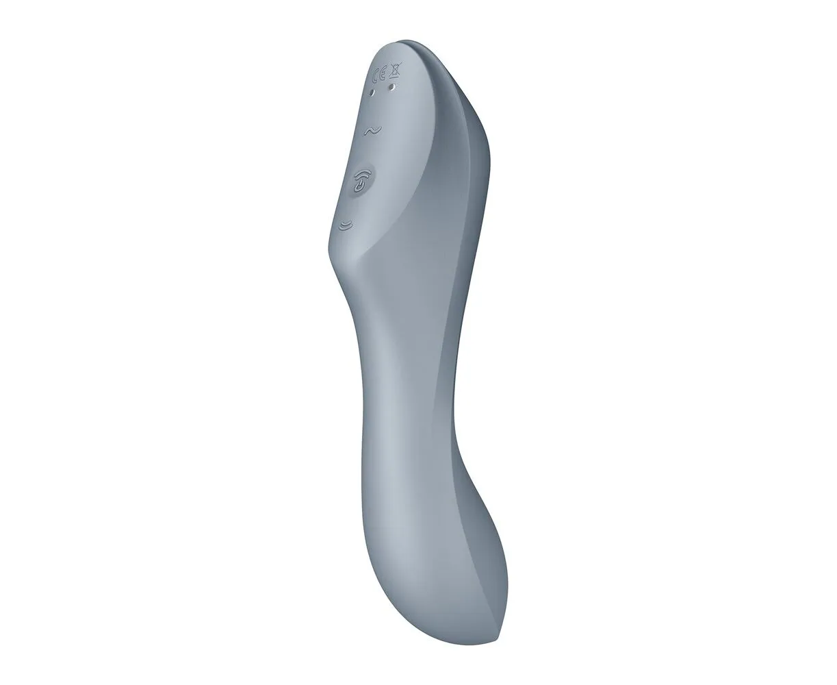 вакуумный массажер satisfyer curvy trinity 3 bluegrey 036533sa в Москве