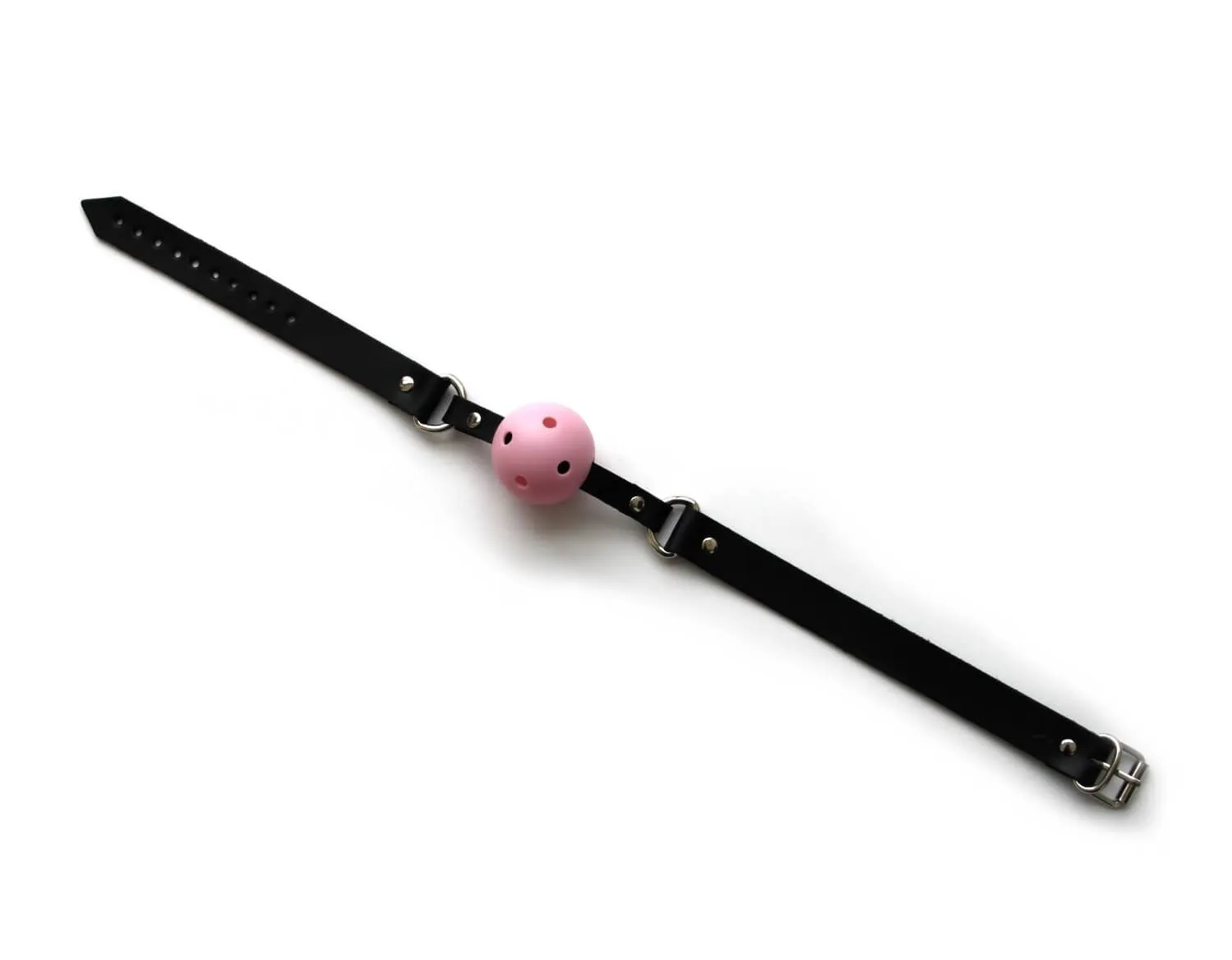 кляп-шарик pinkrabbit с кожаным ремешком в Москве