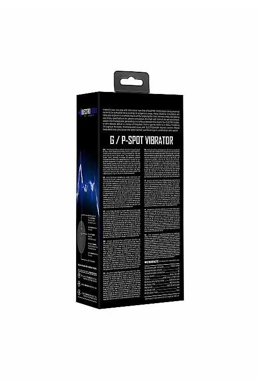 вибромассажер для точки g с электростимуляцией и пультом управления e-stim g/p-spot vibrator в Москве