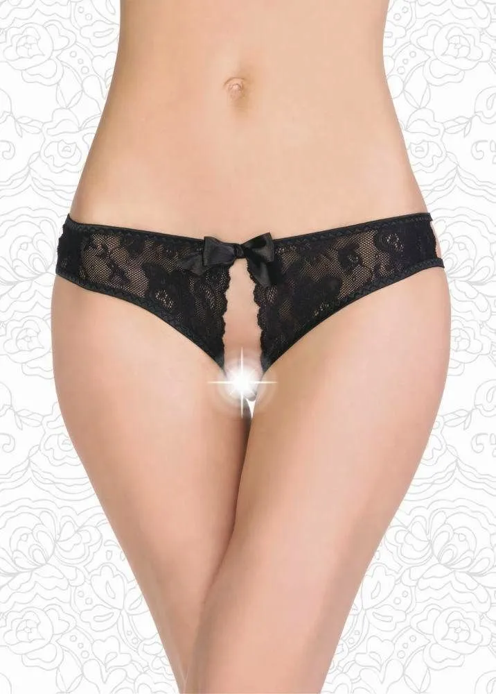 Стринги контактные FlirtOn 2709 черные