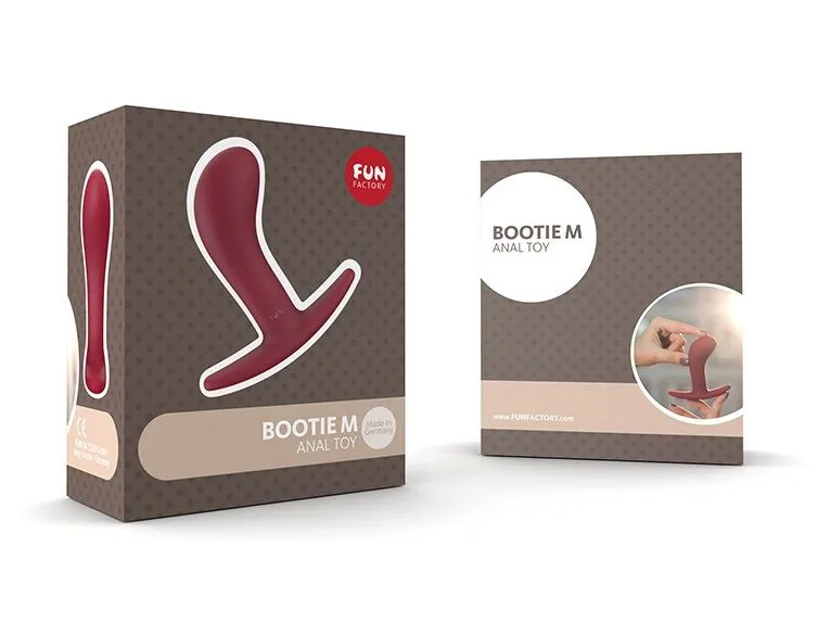 анальный стимулятор fun factory bootie medium, бордовый в Москве