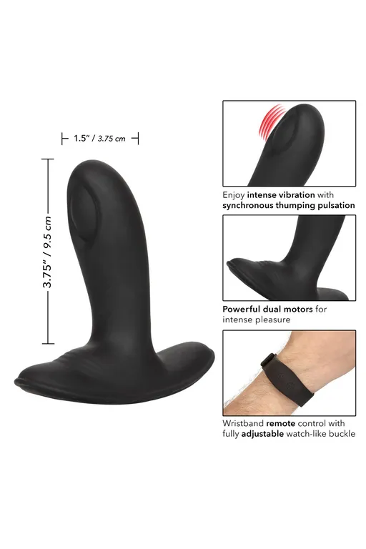 анальный стимулятор pulsing probe с функией "пульсирующее воздействие" и управлением с браслета в Москве