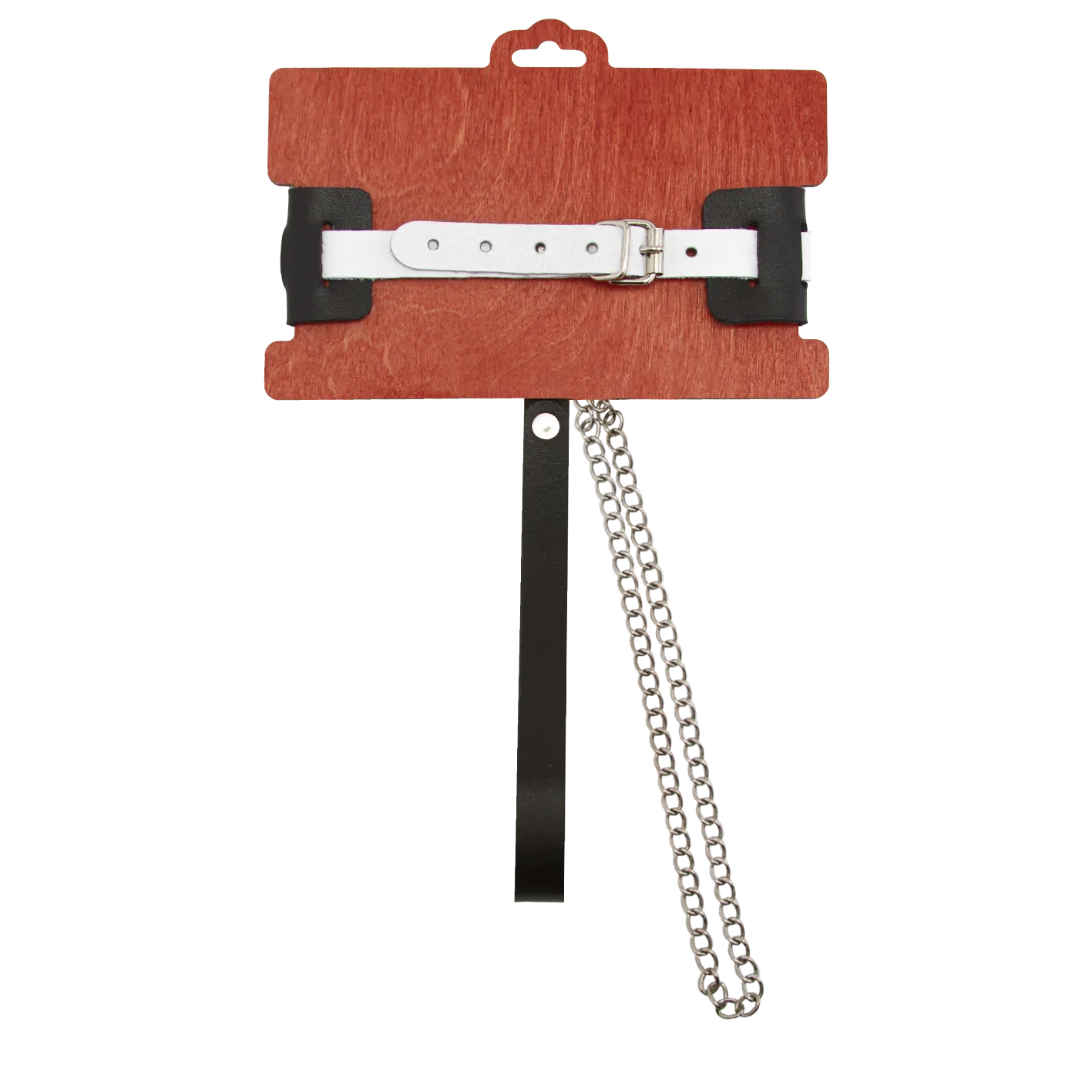 ошейник pinkrabbit с белым ремешком в Москве