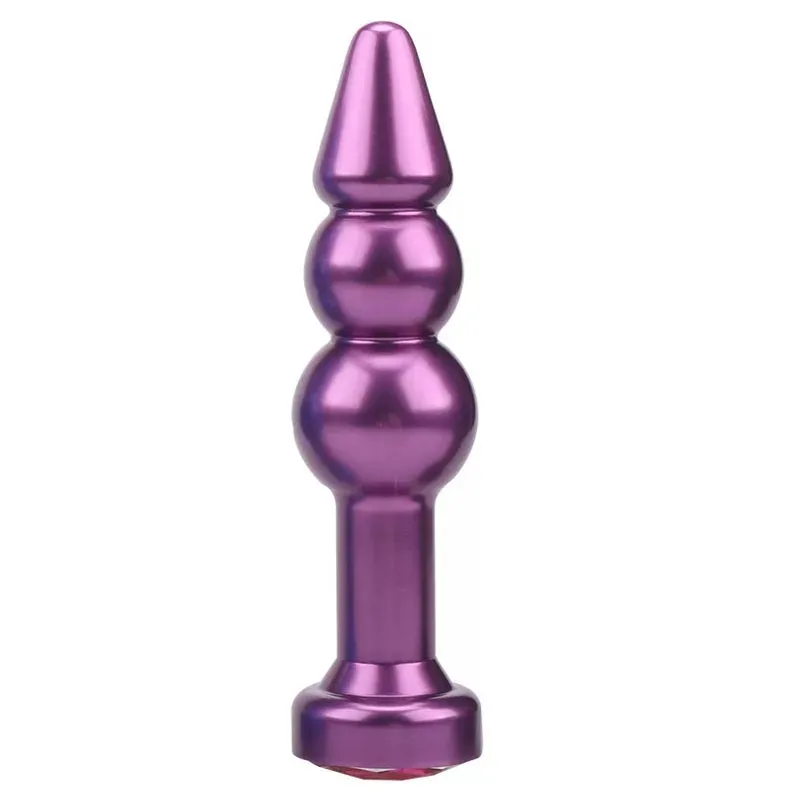 пробка металл фигурная елочка фиолетовая с синим стразом 11,2х2,9см 47433-3mm в Москве