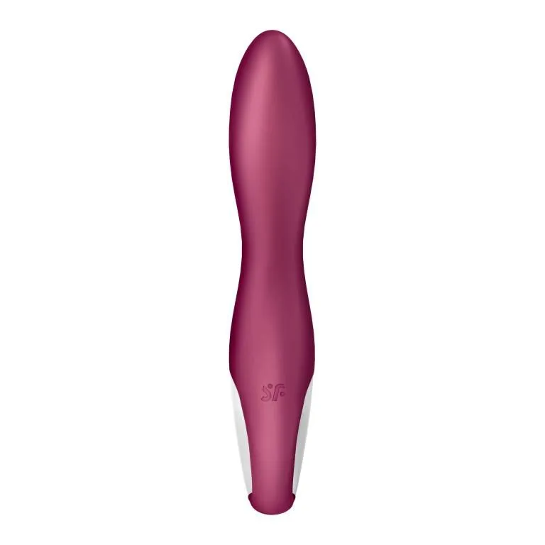 вибромасажер satisfyer heated thrill с подогревом и приложением, розовый в Москве