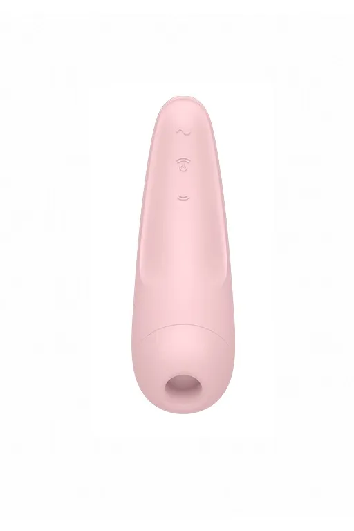 вакуумно-волновой стимулятор satisfyer curvy 2+ с возможностью управления через приложение - розовый в Москве