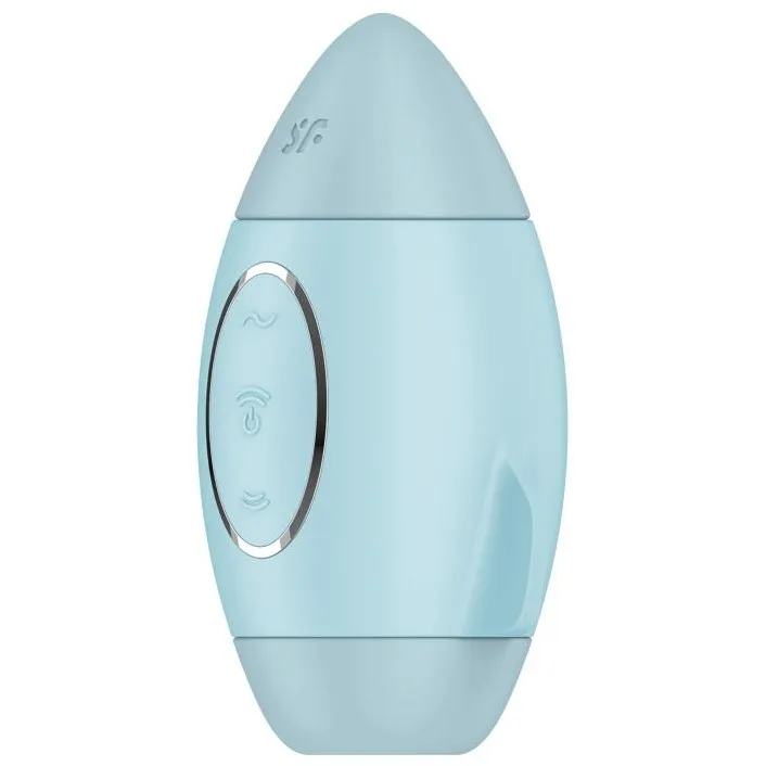 вакуумный массажер satisfyer mission control light blue 060071sa в Москве