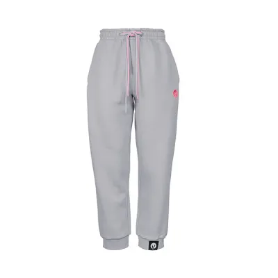 Джоггеры Pink Rabbit идеальный оверсайз, серый, XS/S