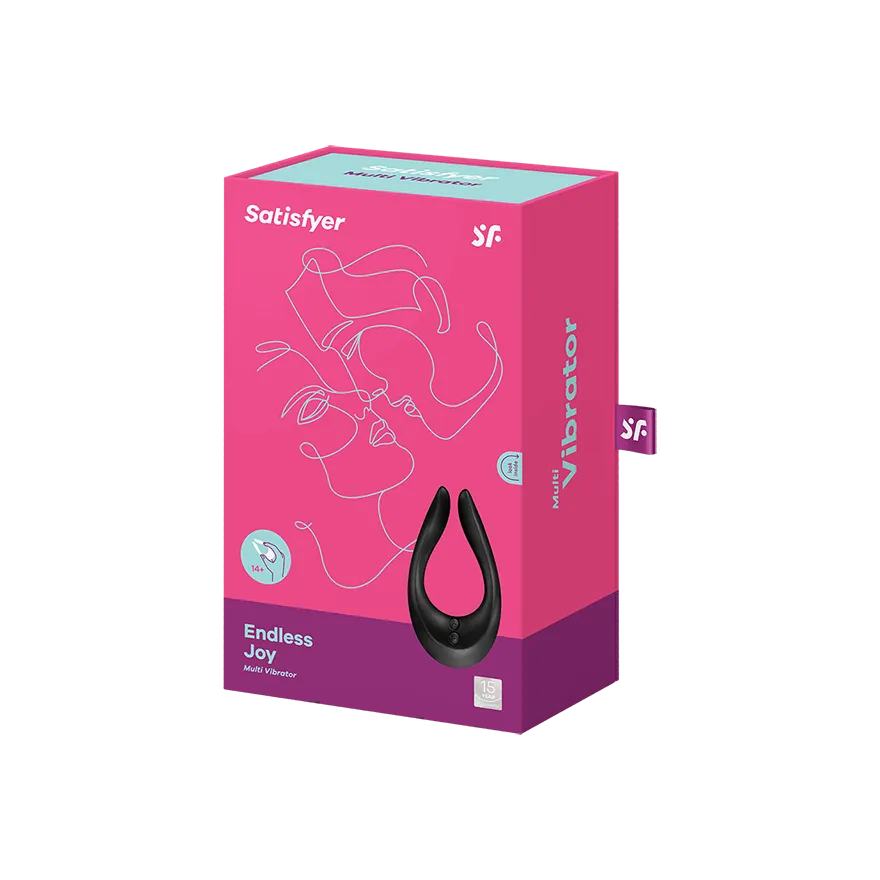 cтимулятор satisfyer endless joy, черный в Москве