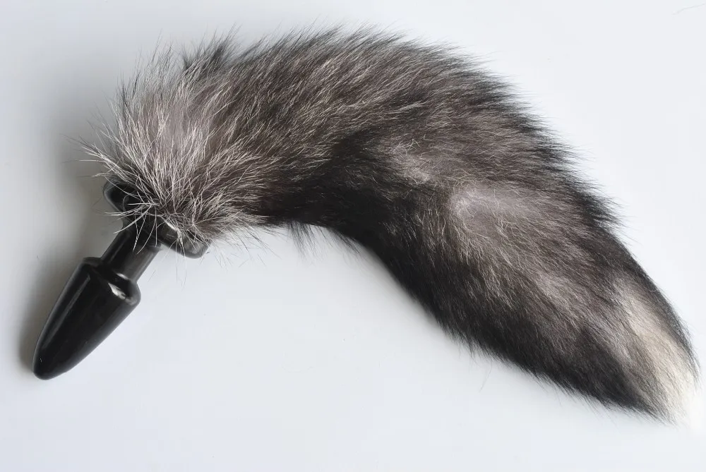 анальная пробка с хвостом "silver fox" 47009-mm в Москве