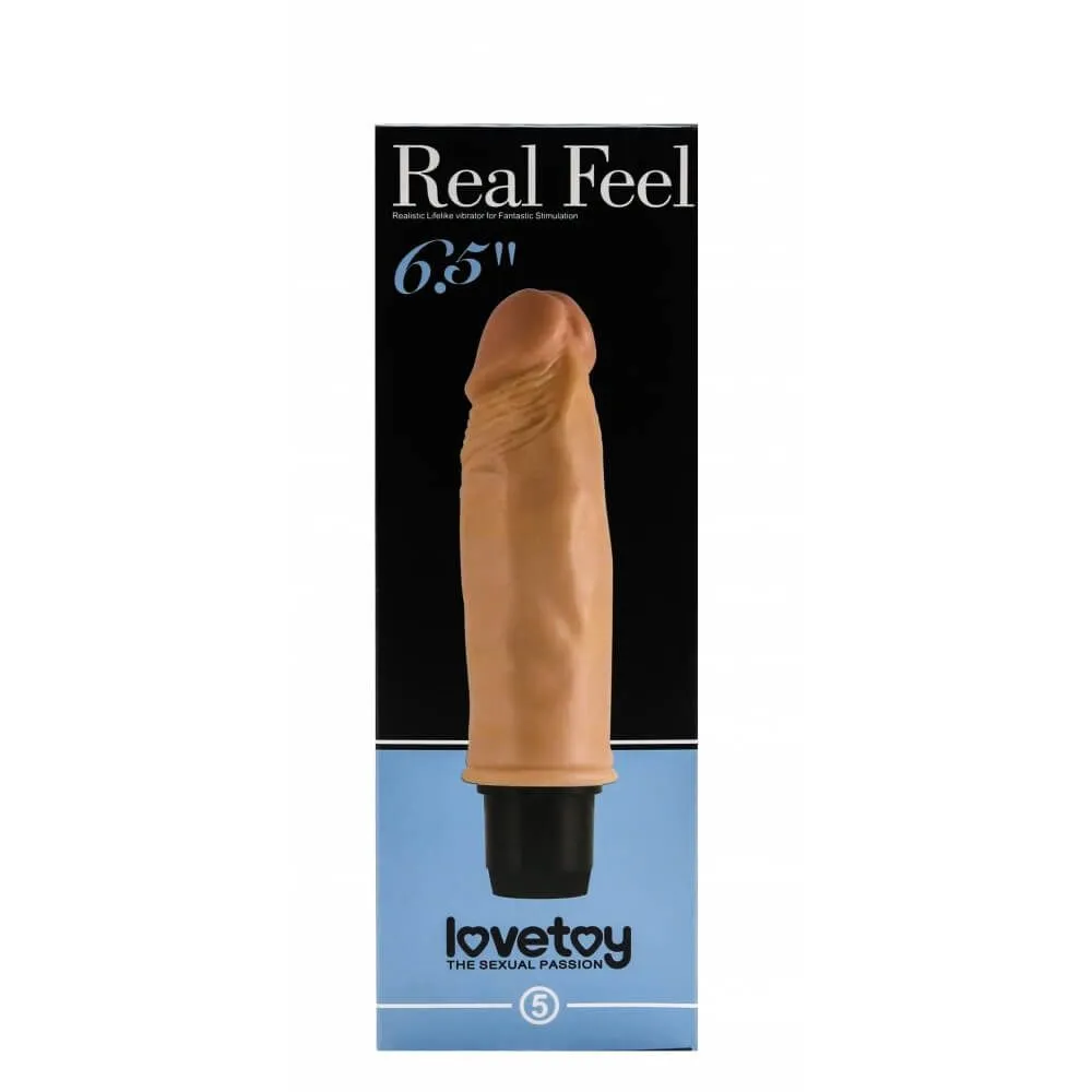 вибратор lovetoy real feel 6.5, телесный в Москве