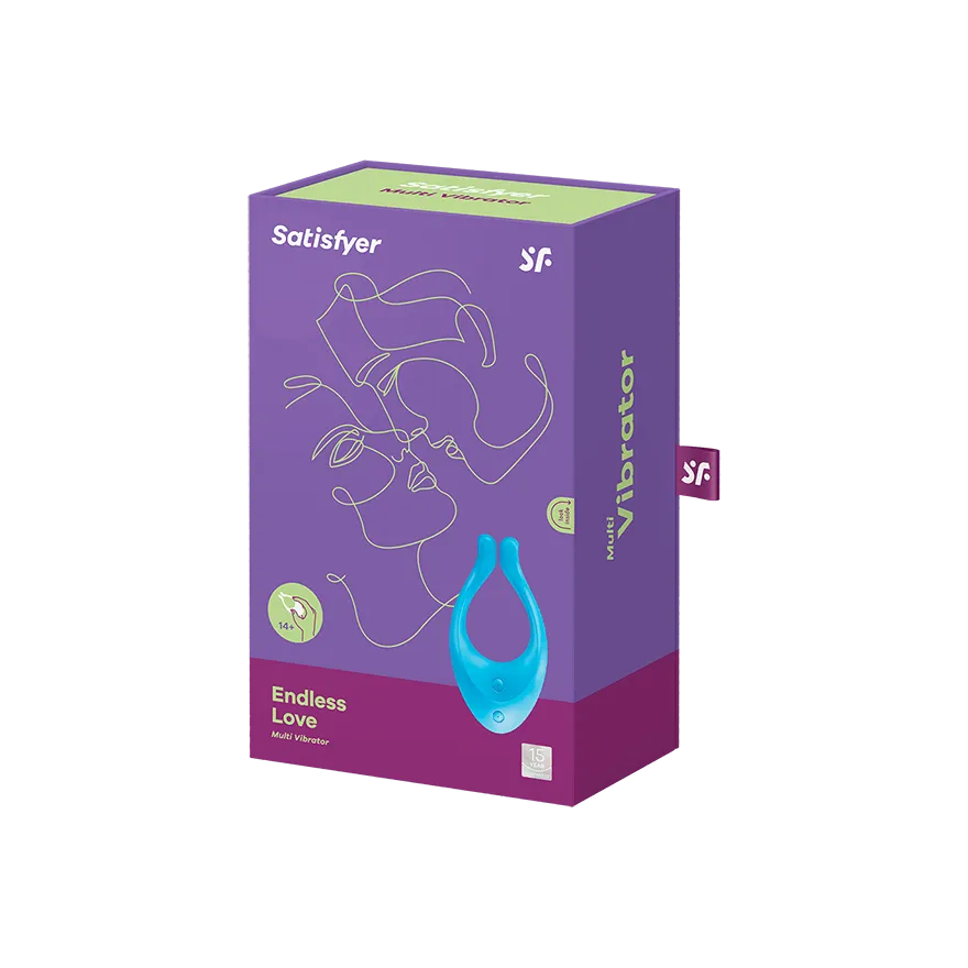 cтимулятор satisfyer endless love, голубой в Москве