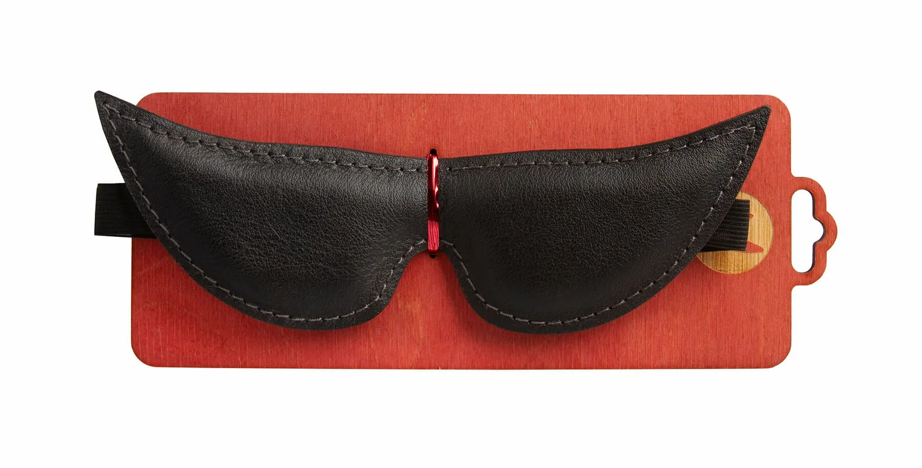 Маска закрытая PinkRabbit острая, черная