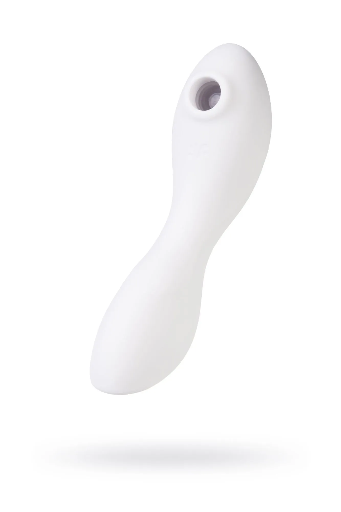 вакуумный стимулятор клитора satisfyer curvy trinity 5+, белый в Москве