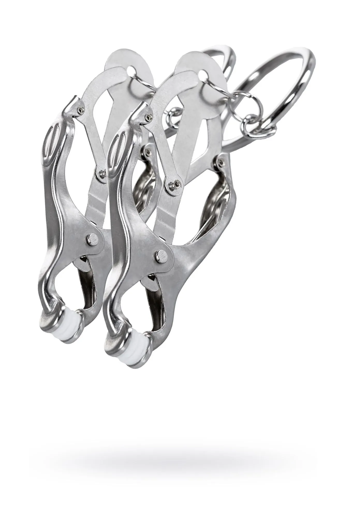 зажимы для сосков toyfa theatre, серебряные в Москве