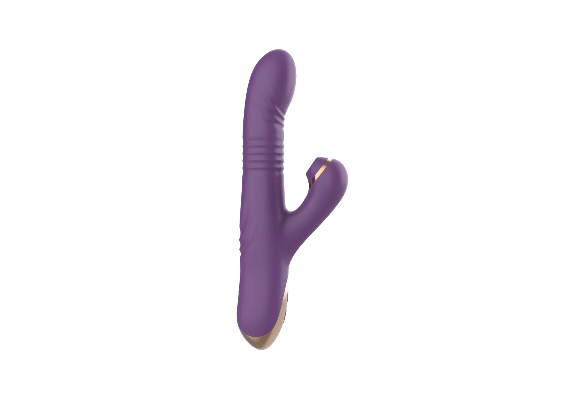 силиконовый вибратор с возвратно-поступательной стимуляцией sw24126-purple в Москве
