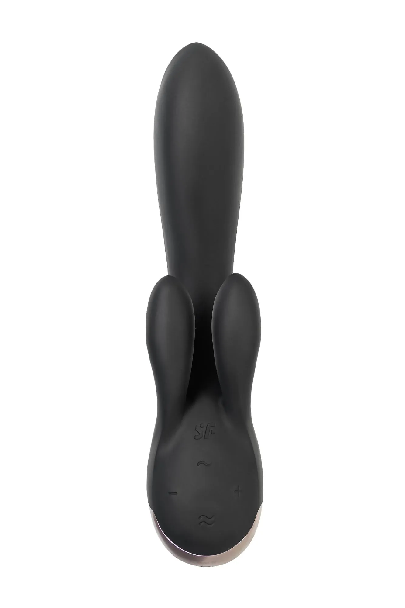 вибромассажер satisfyer double flex connect app, черный, силикон в Москве
