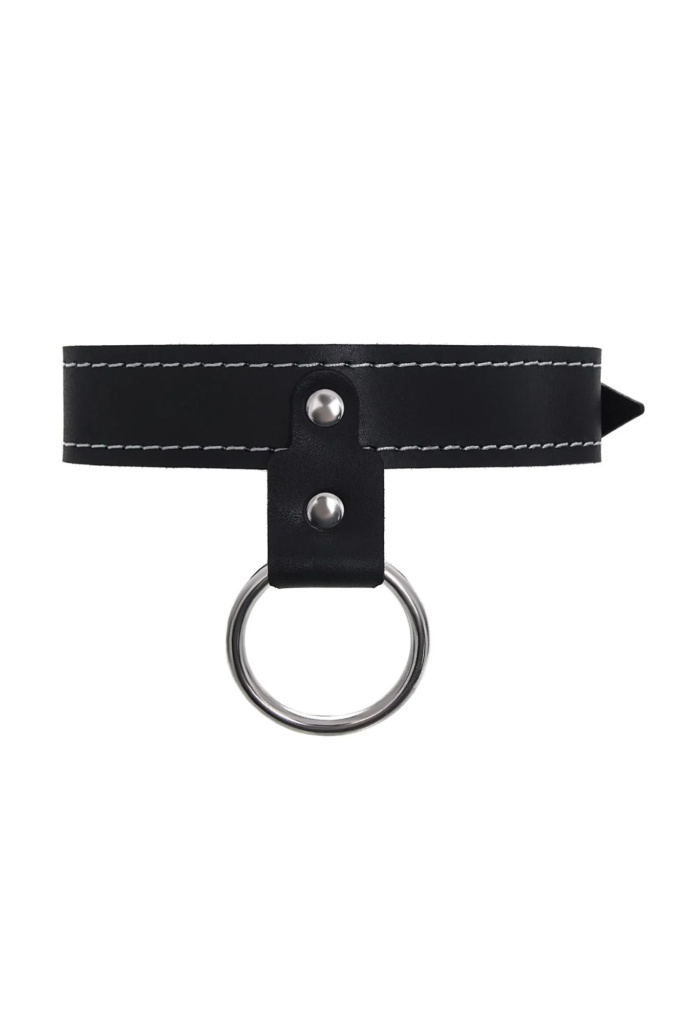 ошейник pecado bdsm, однослойный pecado bdsm, узкий, натуральная кожа, черный в Москве